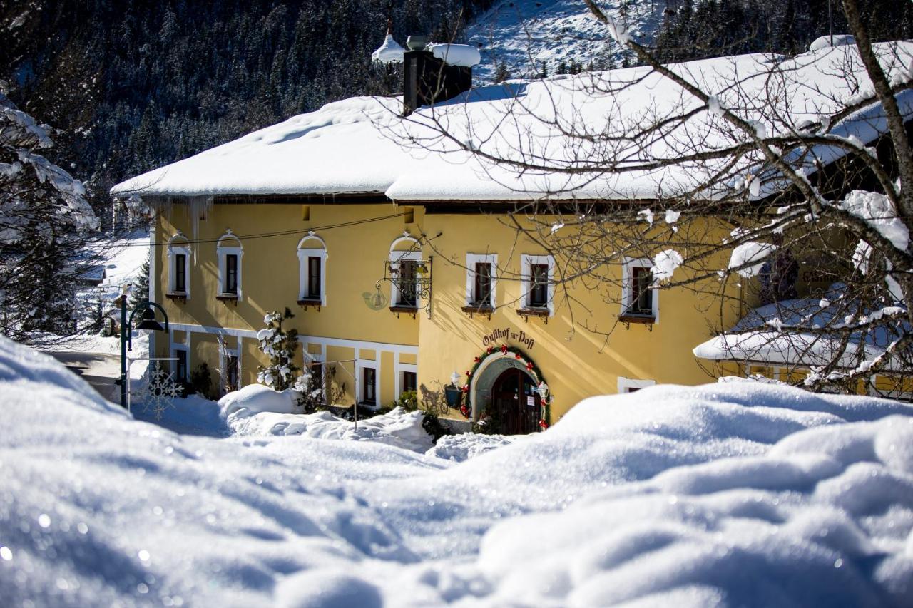 Ferienhotel Gasthof Zur Post 운테르타우언 외부 사진